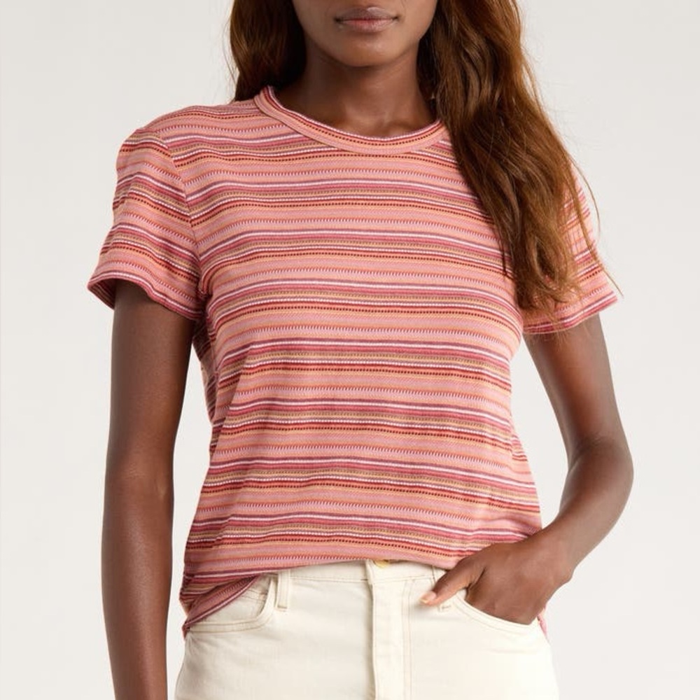 Marine Layer Jacquard Stripe Shirt - Picture 2 of 6